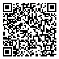 QR code with black and white square patterns on a white background. Description generated by AI