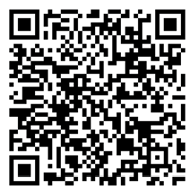 QR code with black and white square patterns on a white background. Description generated by AI